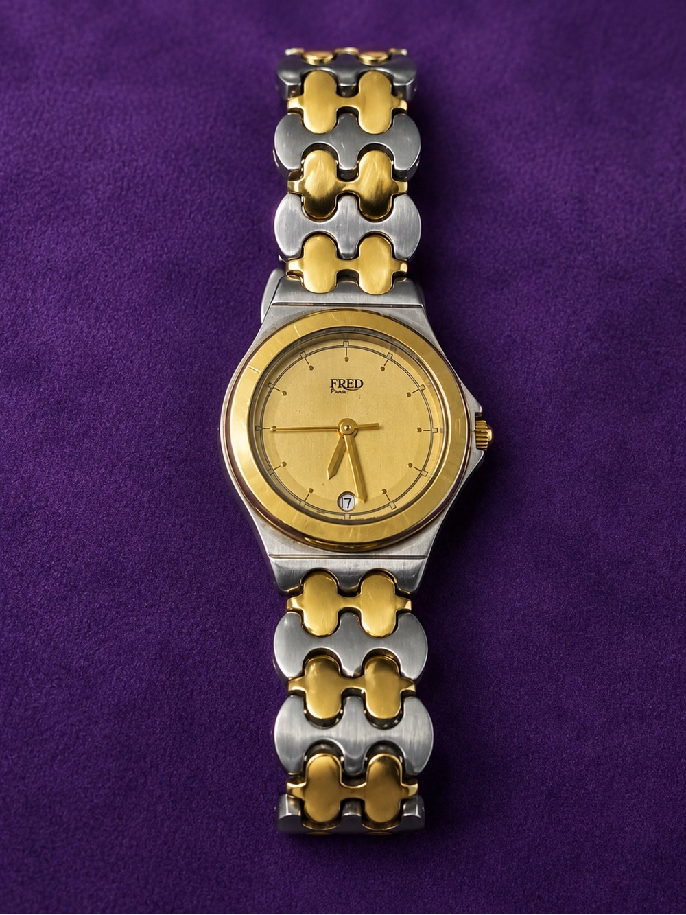 FRED Paris "La Tigresse" wristwatch made In France Swiss Movement